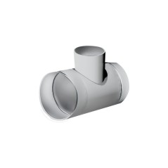 Trójnik spiro iSTREAM STEEL 160