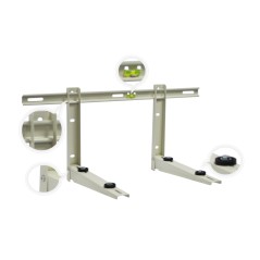 Wspornik składany z  belką montażową Ivensis IWL450 450mm