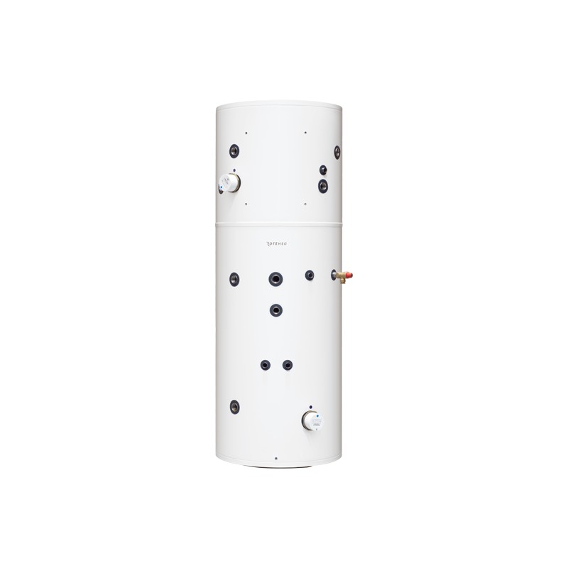 Zbiornik CWU ze stali nierdzewnej z buforem Thermos Twin Inox AQT200+90IX1 R13